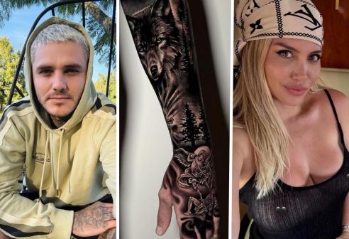 Mauro Icardi cancella i tatuaggi per l’ex moglie Wanda Nara: le foto