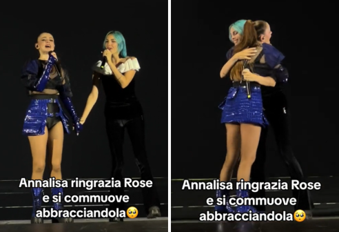 Rose Villain al Forum di Milano: il duetto a sorpresa con Annalisa