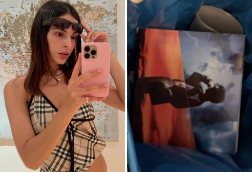 Sara Marino, il vinile dell’ex Tananai finisce nella spazzatura