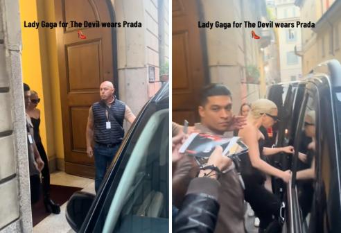 Lady Gaga sarà nel cast de “Il Diavolo veste Prada 2”: è a Milano