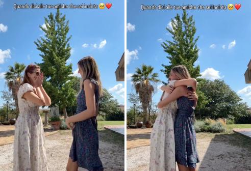 Diana Del Bufalo scopre che Arianna Montefiori è incinta: la reazione