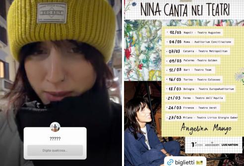 Angelina Mango annuncia il tour "Nina canta nei teatri": le date