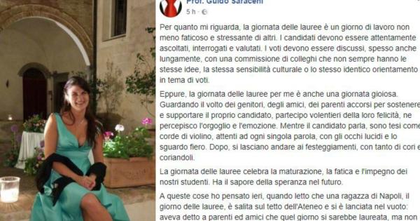 La commovente lettera del Professore, dopo il suicidio dell ...