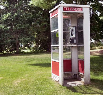 La cabina del telefono