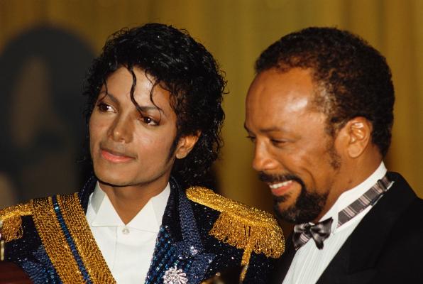 Micheal Jackson e Quincy Jones