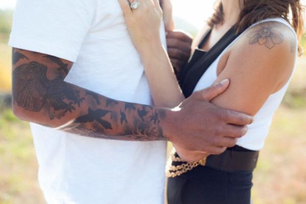Amore e tatuaggi.