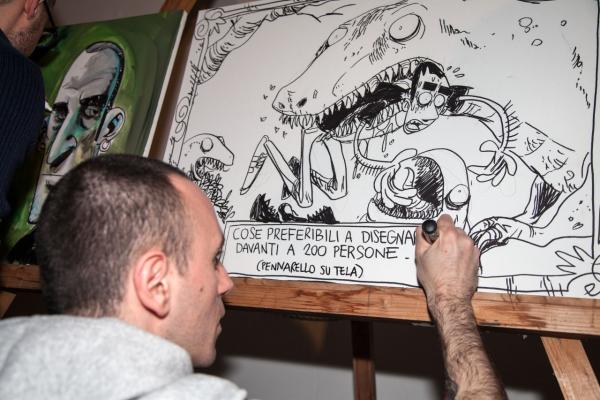 3 - Disegnatore di fumetti