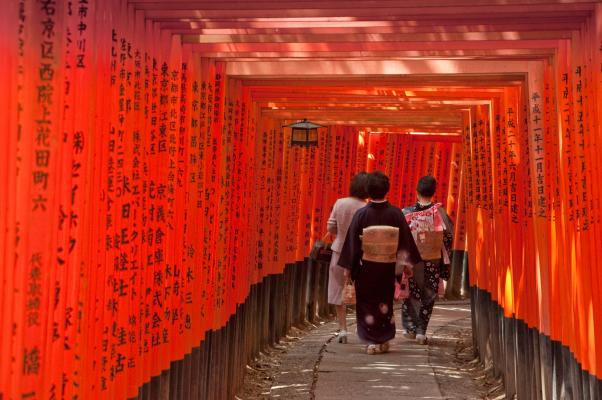 3. Santuario Fushimi Inari-Taisha – Giappone