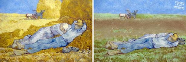 Contadini in siesta - Van Gogh
