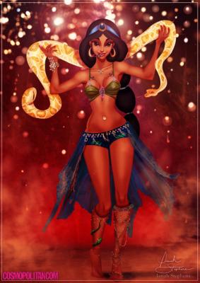 3. Jasmine (Aladdin). 