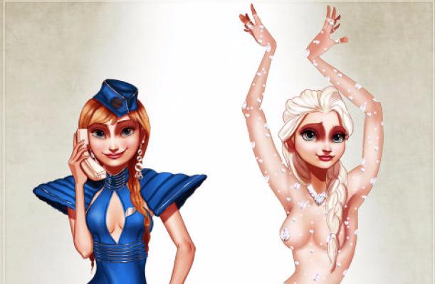 1. Anna ed Elsa (Frozen).
