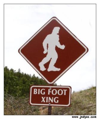 8 Attenti al Big Foot. 