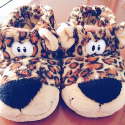 Pantofole a forma di tigrotto 