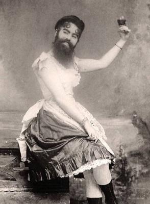  La donna barbuta.