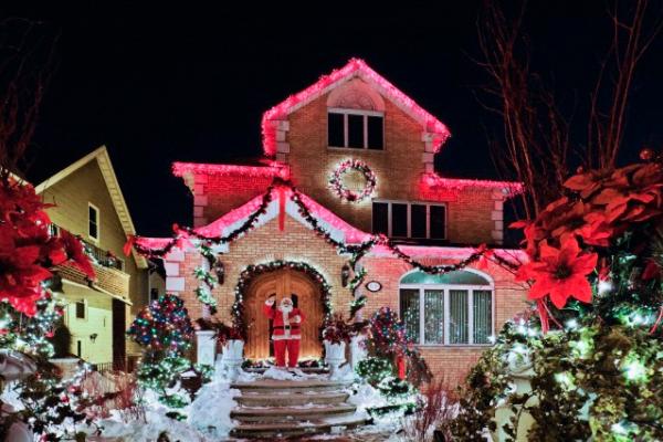La casa di Babbo Natale.