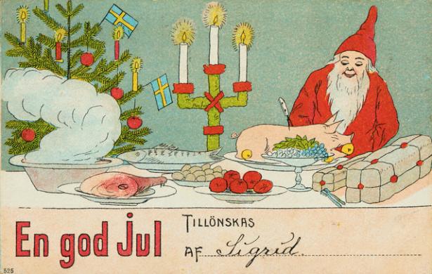 Lasciare uno spuntino per Babbo Natale