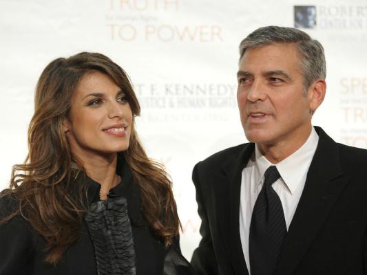 Elisabetta Canalis e George Clooney
