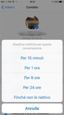 Notifiche silenziose