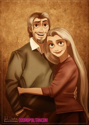 Eugene e Rapunzel Fitzherbert
