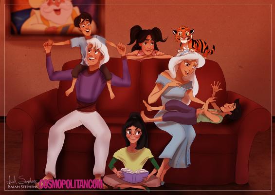 Aladdin e Jasmine