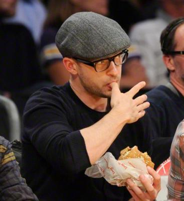 Il toast mangiucchiato da Justin Timberlake