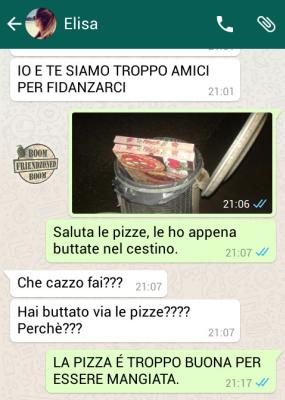 Povere pizze...
