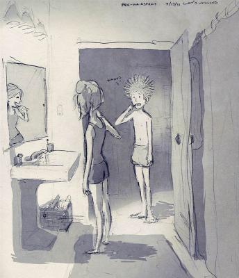  “Litigarsi” il bagno.