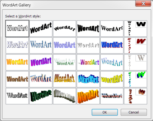Questa è epica: Word Art!