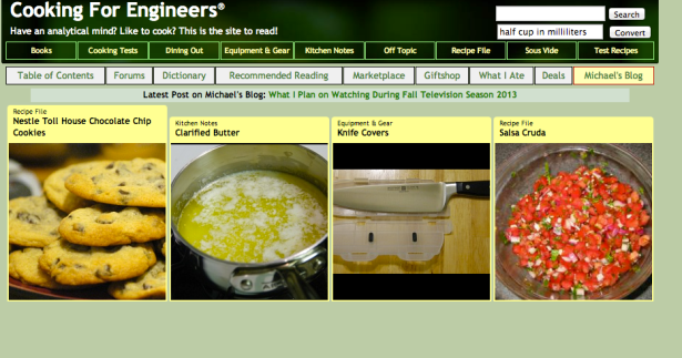  Cooking for Engineers