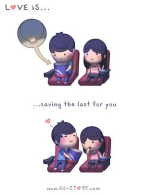 L’amore è: darle l’ultimo popcorn