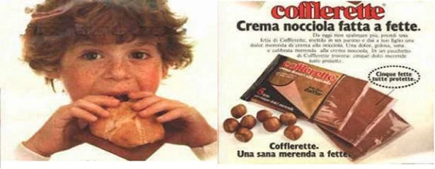 Sottilette alla crema di nocciola