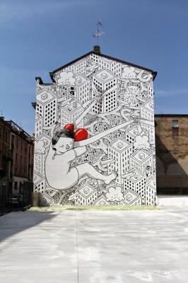 Il murales Francesco Camillo Giorgino alias Millo