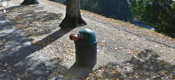 Un sonnellino nel bidone