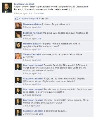 Di nuovo Leopardi