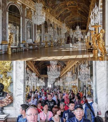 La Sala degli Specchi di Versailles
