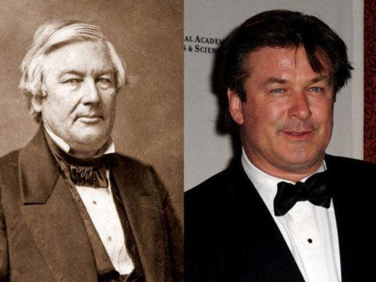 Alec Baldwin e il Presidente Millard Fillmore