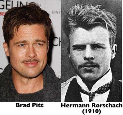 Brad Pitt e Herman Rorschach