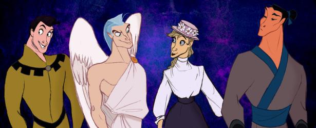 Sansone, Pegasus, Frou frou e Khan