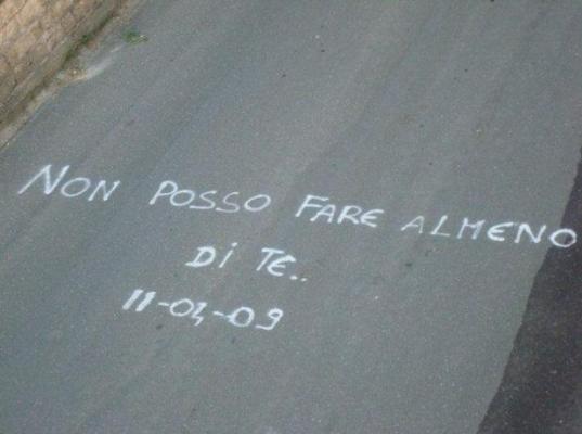 Non posso fare almeno di te
