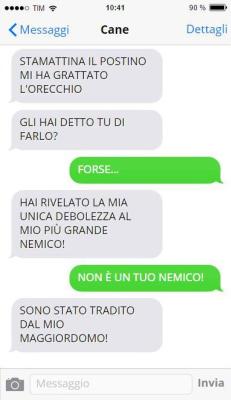 Cani che abbaiano al postino?