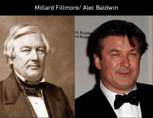 Millard Fillmore e Alec Baldwin