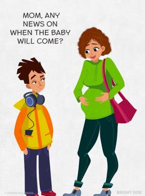 La curiosità dei figli maggiori