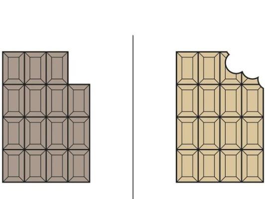 La barretta di cioccolato