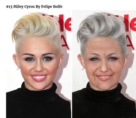 Miley Cyrus di Felipe Bolfe