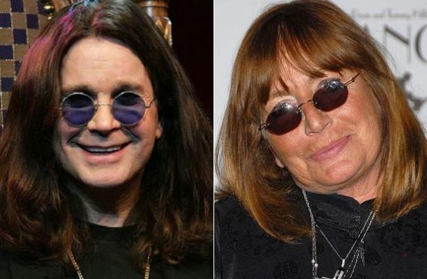 Ozzy Osbourne e Penny Marshall