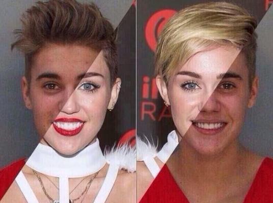 Justin Bieber vs Miley Cyrus