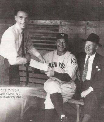 Lou Gehrig per Frank Sinatra