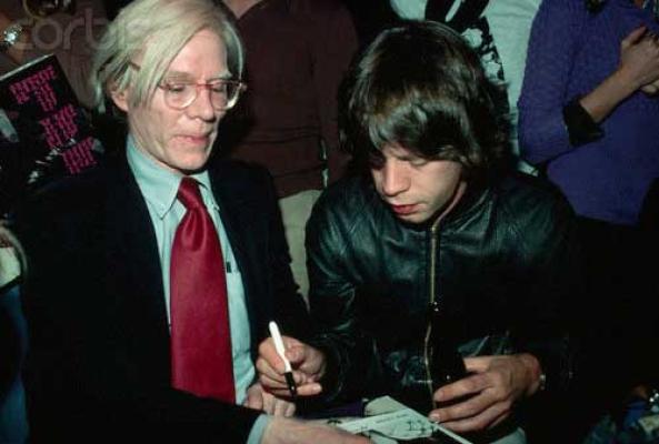 Mick Jagger per Andy Warhol