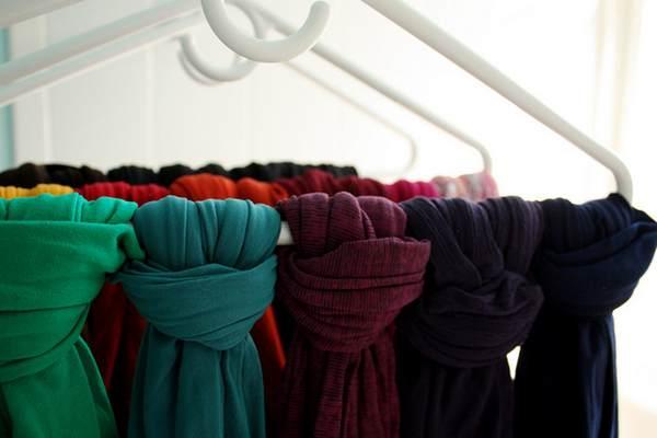  Sciarpe sempre in ordine