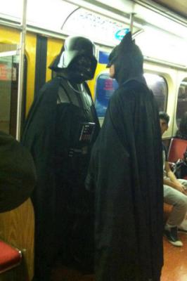   Batman vs Darth Vader